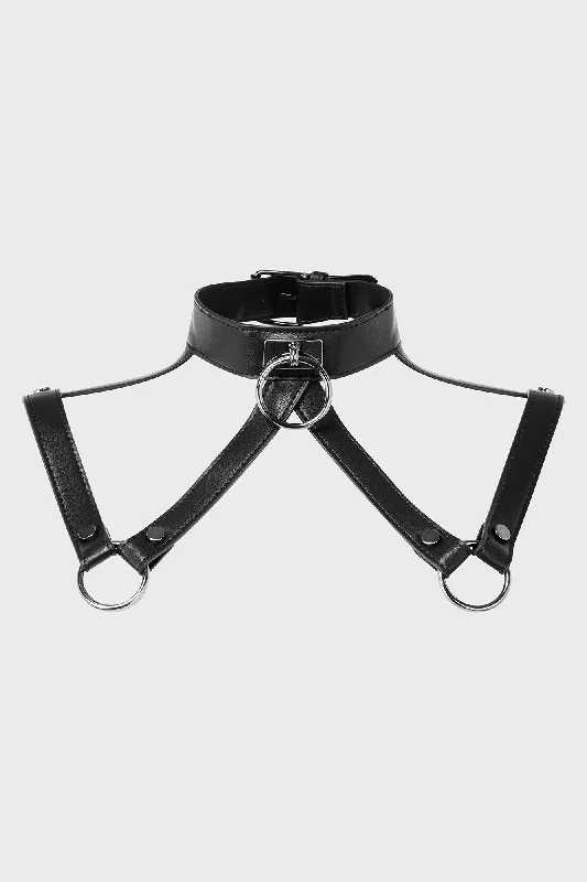 designer waist belt for casual dresses -Sylvan Neck Harness