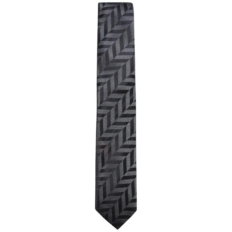 formal silk neckties for weddings-Alfani Mens Geometric Self-Tied Necktie - One Size