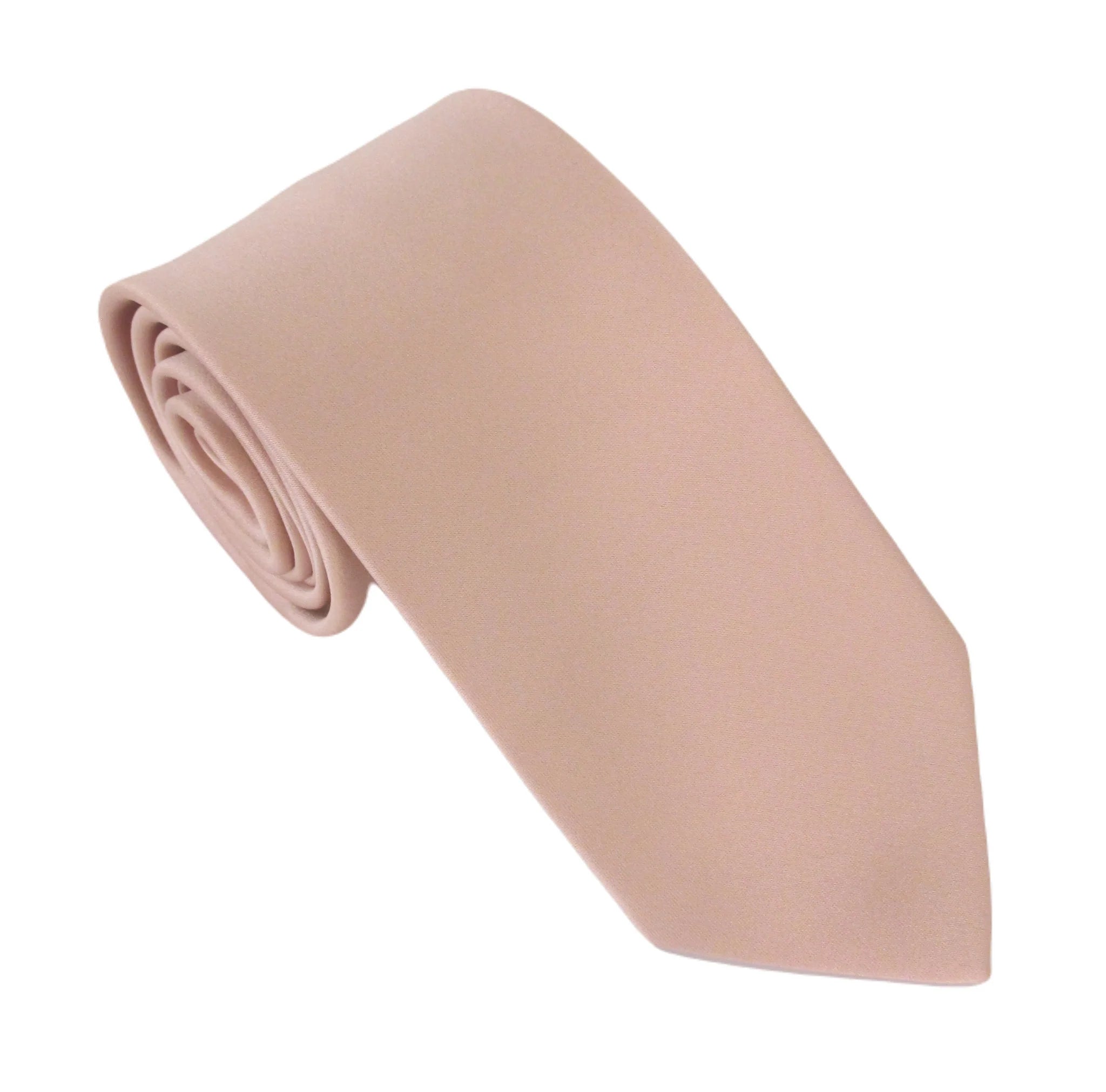 luxury silk necktie options for men-Blush Pink