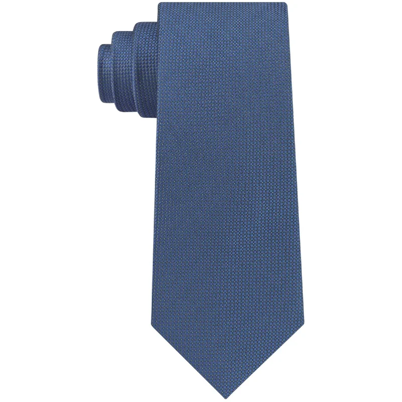 stylish silk necktie sets for office-Club Room Mens Nonsolid Self-Tied Necktie - One Size