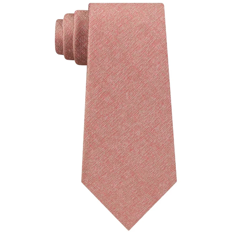 premium necktie collections for weddings-Kenneth Cole Mens Marble Self-Tied Necktie - One Size