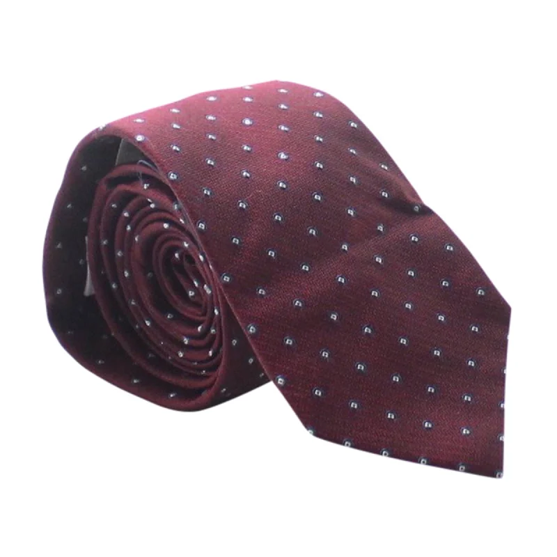 premium business silk necktie sets-Ryan Seacrest Mens Kelly Dot Silk Self-Tied Necktie - One Size