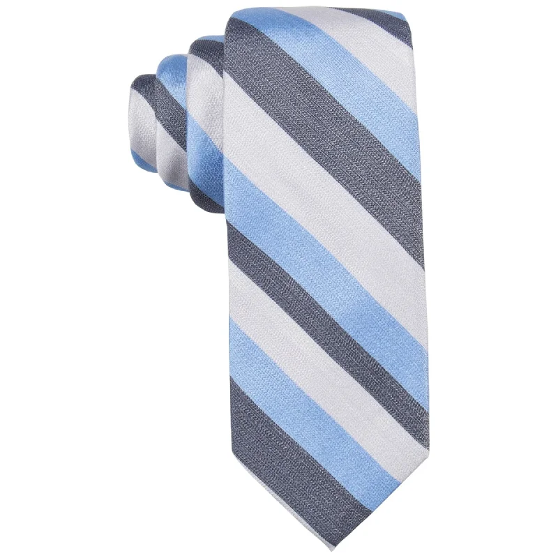 elegant silk necktie options for office events-Ryan Seacrest Mens Newland Self-tied Necktie, Blue, One Size - One Size