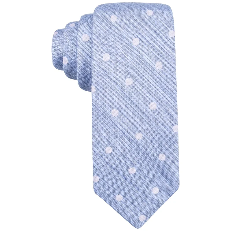 affordable wedding necktie sets-Ryan Seacrest Mens Polka Dot Self-Tied Necktie - One Size