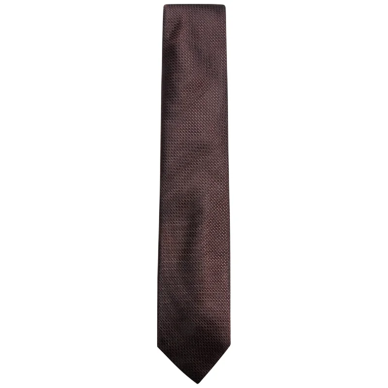 premium necktie designs for business attire-Tasso Elba Mens Textured Self-Tied Necktie - One Size