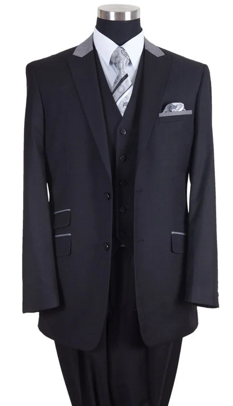 Stylish formal grey suit for men -Men's Designer Suit 57023