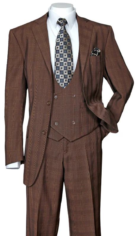 Men's classic grey tuxedo jacket -Men's Designer Suit 5702V6