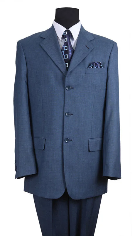 Men's premium navy blue tuxedo -Men's Designer Suit 5802