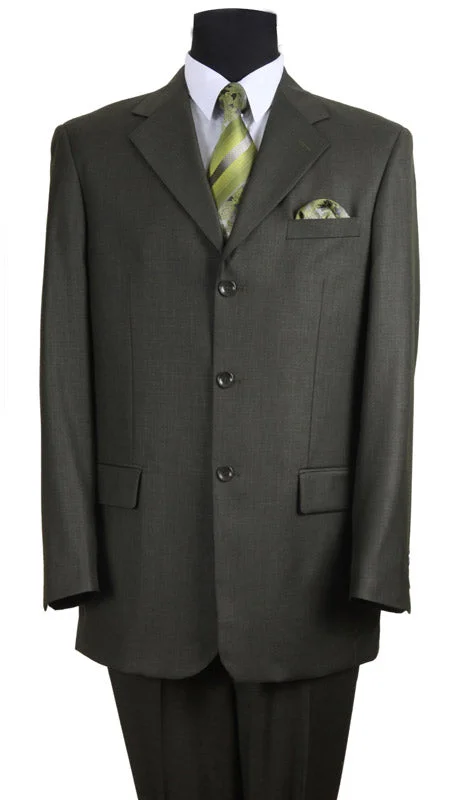 Men's formal black wool tuxedo -Men's Designer Suit 5802