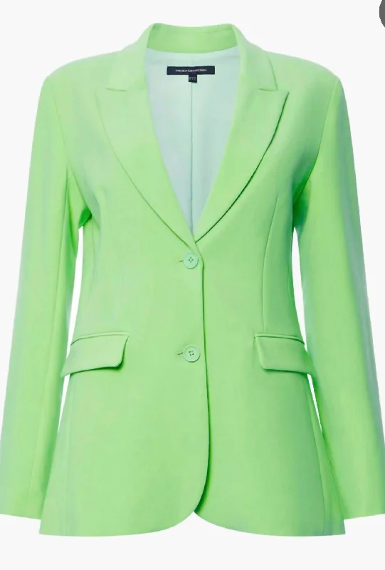 Men's formal office wedding suit -Ruth Blazer In Green Flash