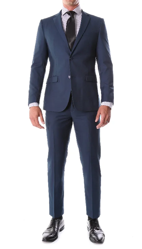 Men's business event suit jacket -Oslo Collection - Slim Fit 2 Piece Suit Color Navy