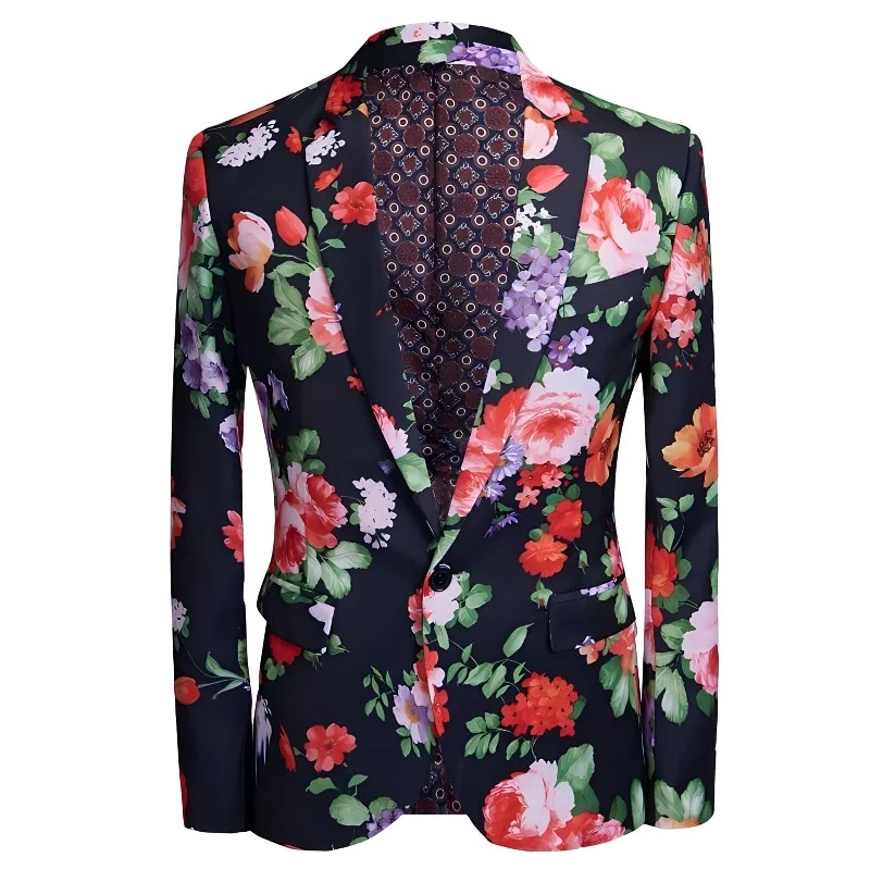 Best tuxedo suit for men's events -The Blossom Slim Fit Blazer Suit Jacket