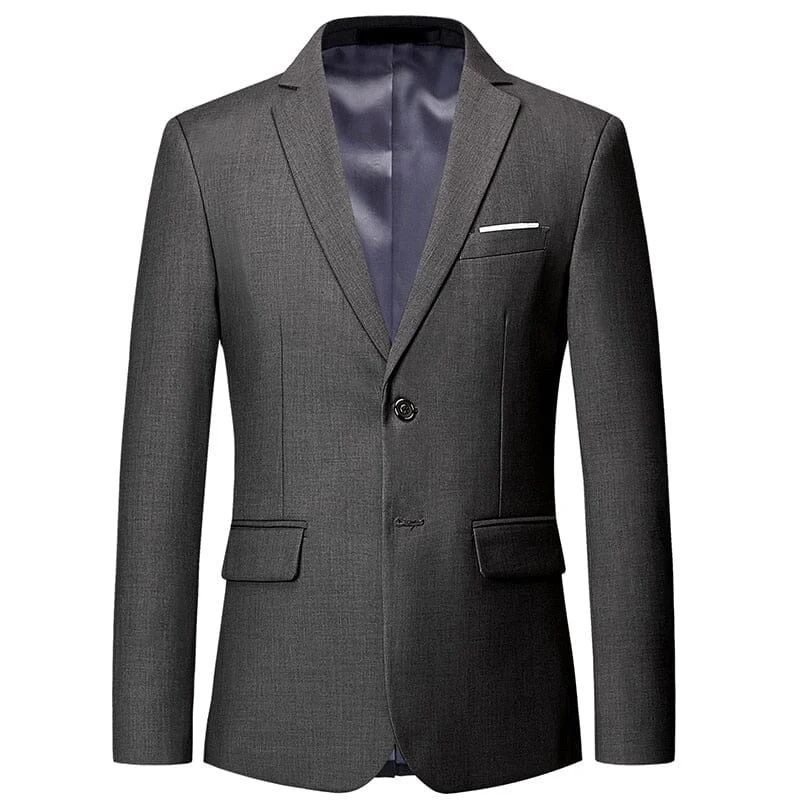 Men's office slim fit tuxedo -The Executive Slim Fit Blazer Suit Jacket - Multiple Colors