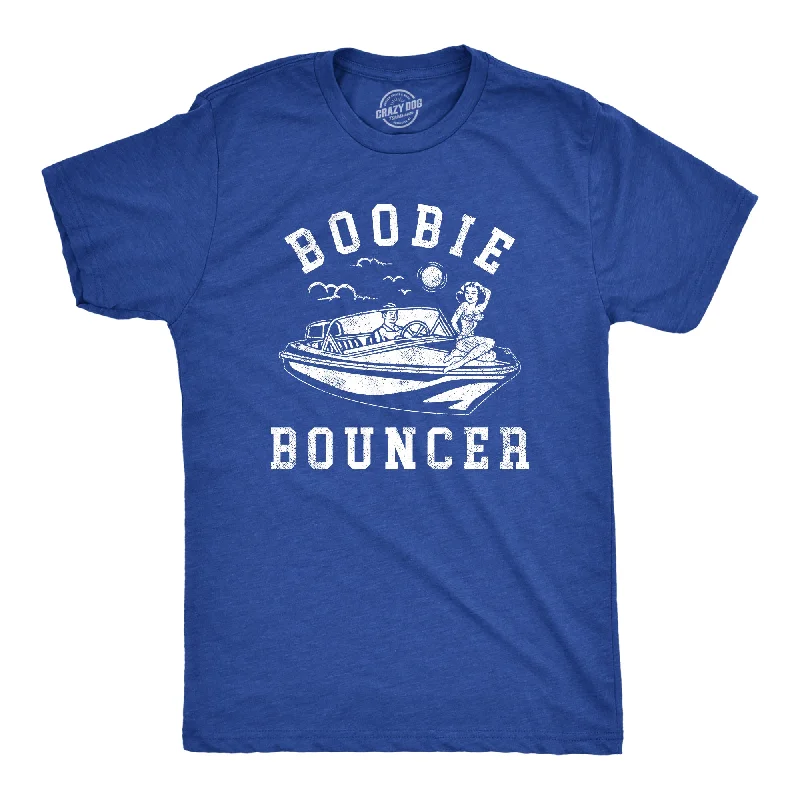 Men’s short sleeve office shirt -Boobie Bouncer Men's T Shirt